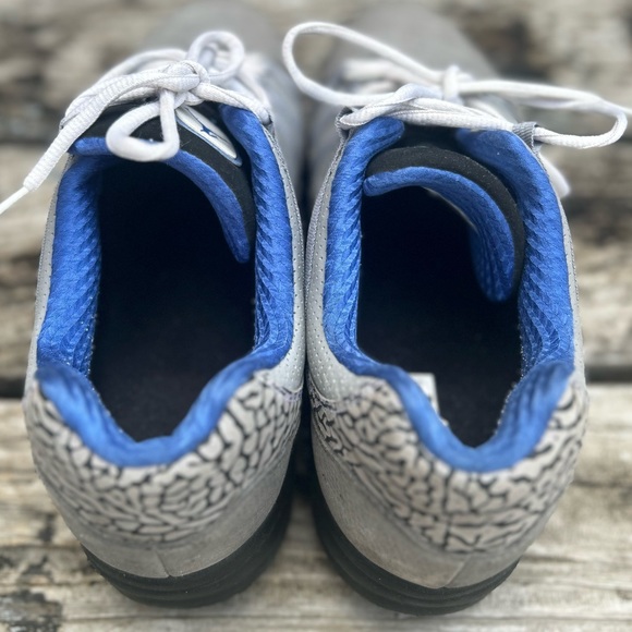 Jordan Comfort Viz Air 11 Leather Stealth Pack-Varsity Royal. Size 11.5 - Picture 3 of 8